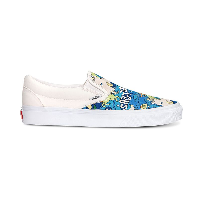 Best Vans Sagittarius Multicolor Womens Slip Ons