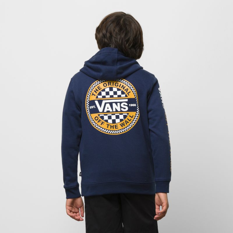 Vans circle hotsell side stripe hoodie